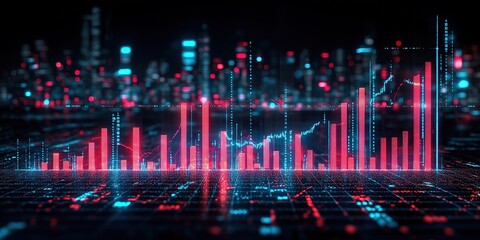 This image shows the financial graph of a growing business