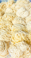 background of noodles