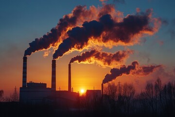 Obraz premium Role of sustainable development in reducing CO2 emissions and fighting climate change