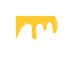 illustration of dripping honey liquid