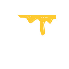 illustration of dripping honey liquid