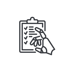 Automated Testing line icon