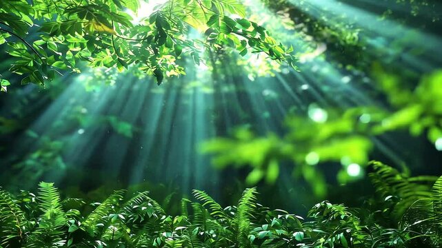 Nature's Frequency A Rainforest Illuminated by Schumann Resonance Connection
