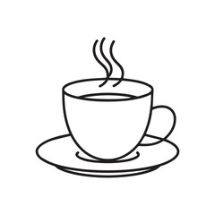 Tea cup vector