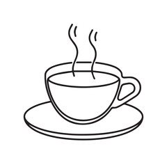 Tea cup vector