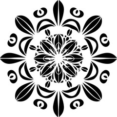 Mandala Stencil Vector Design, Intricate Mandala Stencil Art, Circular Mandala Stencil Vector, Decorative Mandala Template Design, Floral Mandala Stencil Vector, Traditional Mandala Vector Art, Abstra