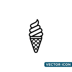 Simple Ice Cream Design Template 