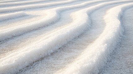 Rippling salt patterns natural landscape close-up photography coastal environment serene viewpoint nature's textures
