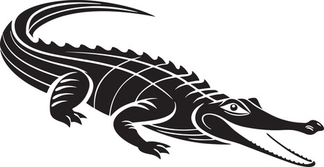 A lizard, a happy reptile vector illustration, evokes fun dinosaur-like character design