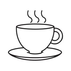 Tea cup vector