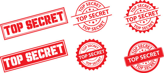 top secret rubber stamps .stamp frame set square, circle, rectangle