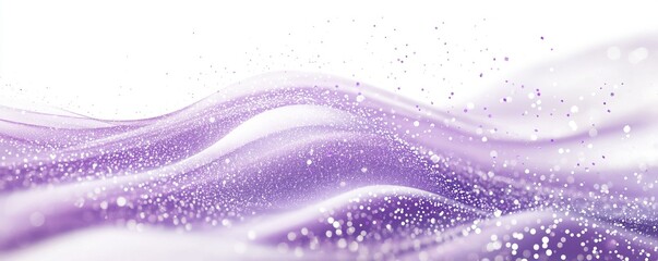 Delicate, Wavy,  Lavender  Texture