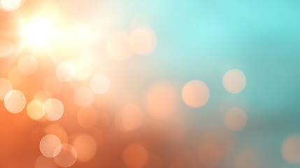 Obraz premium Abstract light bokeh background texture serene environment digital art concept