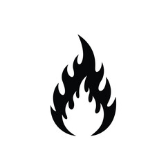 vector fire icon