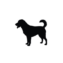 dog silhouette vector