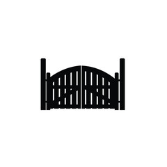 gate bridge vector