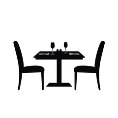 Fototapeta premium table and chairs
