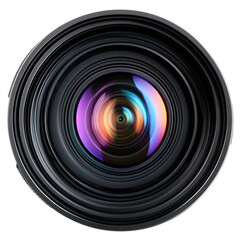 camera lens isolated on white