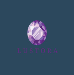 Vector Logo Design lustora