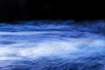 ドライアイスの煙
