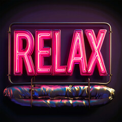 Neon symbols, signs for decorating texts and premises: plus, exclamation point, question mark, Love sign, Rest sign, stop, square