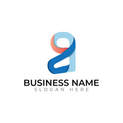 G letter abstract typography creative logo design