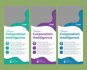 Business Rack Card Design or dl Flyer Design
