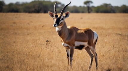 Fototapeta premium Beautiful antelope Clipart