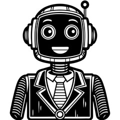 Modern Artificial Intelligence Symbols for Digital and Tech Projects
