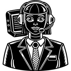 Modern Artificial Intelligence Symbols for Digital and Tech Projects
