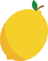 노란색의 맛있어 보이는 레몬