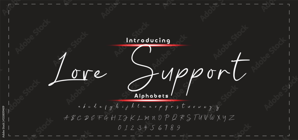 Poster signature font calligraphy logotype script brush font type font lettering handwritten
