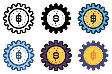 business productivity icon vector illustration