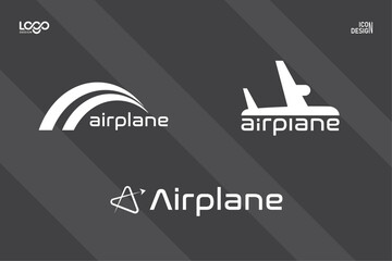 Airplane, Logo icon And Modern Symbol Design