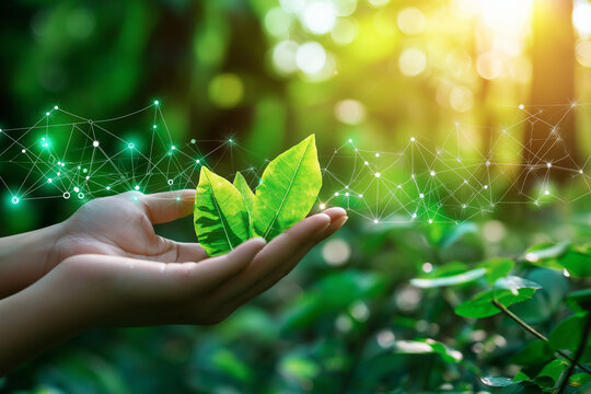 Green Business and ESG Framework, Digital Representation of Sustainability, Climate Action, and Governance Solutions for Achieving Net Zero and Promoting Eco Friendly Initiatives