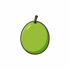 mamoncillo isolated on white