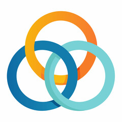 interlocking rings with seamless balance