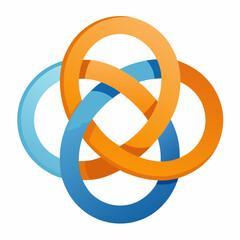 interlocking rings with seamless balance