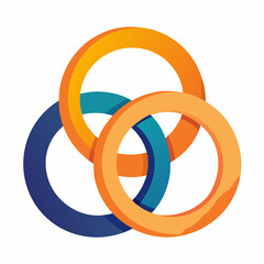 interlocking rings with seamless balance