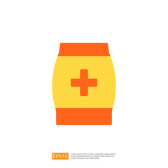 Fototapeta premium Illustration of a Clean and Disinfect Container Icon Representing Health and Safety Measures for Effective Sanitation Solutions
