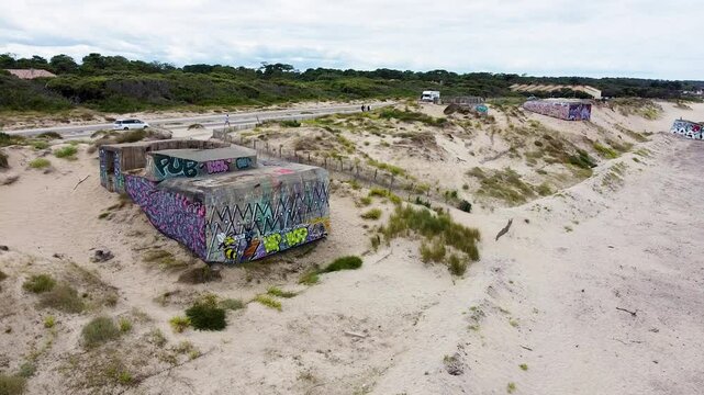 Batterie d'artillerie militaire de Arros, Soulac sur Mer, Gironde