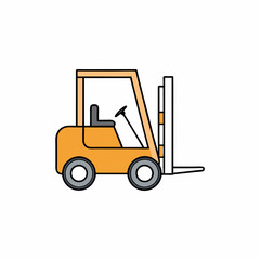 forklift truck icon
