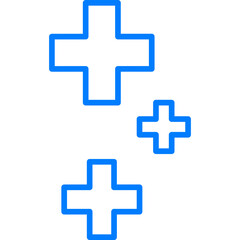 Fototapeta premium Medical Cross Decoration