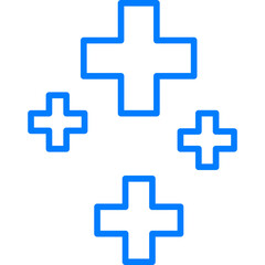 Medical Cross Decoration