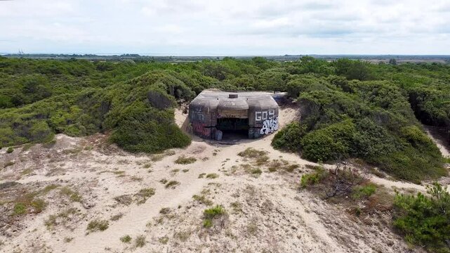 Batterie d'artillerie militaire de Arros, Soulac sur Mer, Gironde