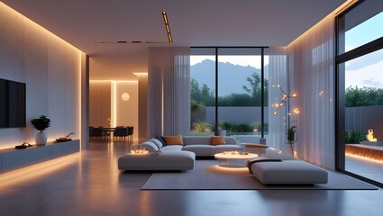 Sleek Minimalism: A Modern Home with Innovative Design and Open Spaces