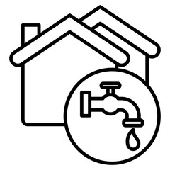 Vector set of thin linear 50 icons, related to public service technology for intelligent urbanism, smart city and urban development. Mono line pictograms and infographics design elements.by handoko