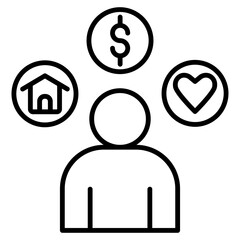 Vector set of thin linear 50 icons, related to public service technology for intelligent urbanism, smart city and urban development. Mono line pictograms and infographics design elements.by handoko