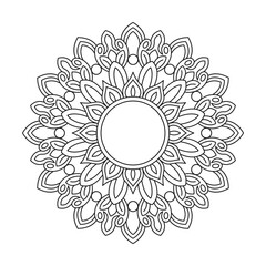 Relax with Flower Mandala Pattern Designs