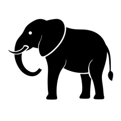 Obraz premium Icon features an elephant with intricate mandala patterns suitable for bohemian and spiritual themes.